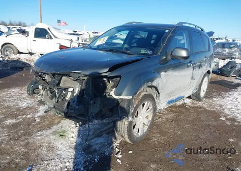 2008 Mitsubishi Outlander Se from USA, damaged, VIN JA4LT31W58Z010940